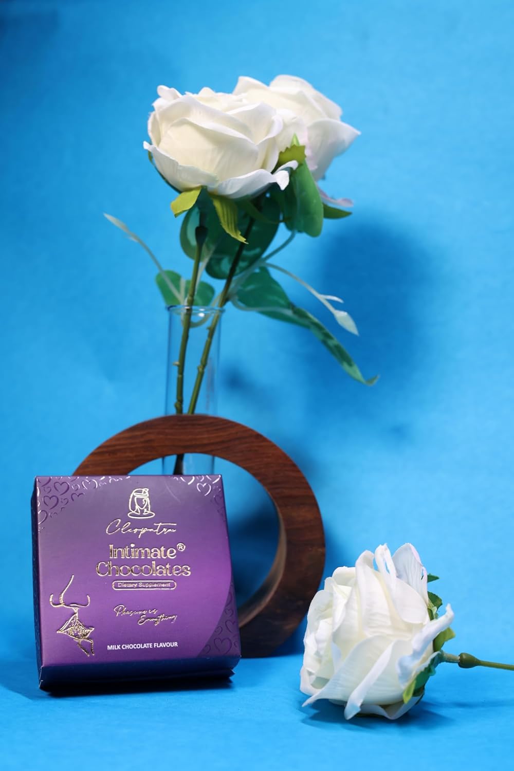 Cleopatra Dark Chocolates for Couples | Boost Mood, Vitality & Desire | Honeymoon, Gift for Girlfriend, Boyfriend, Men & Women | Milk, Fruit & Nut, Strawberry Combo Pack
