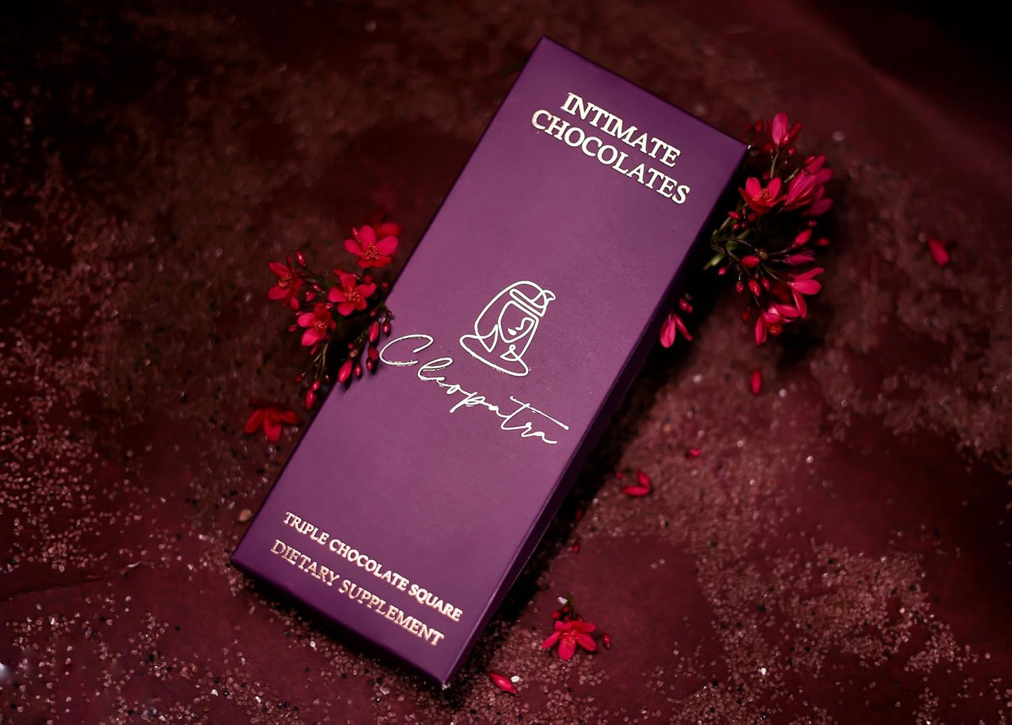 Cleopatra Dark Chocolate for Couples | Boost Mood, Vitality & Desire | Romantic Gift for Men & Women | Perfect for Honeymoon, Girlfriend, Boyfriend, Anniversary & Special Moments (Pack of 3, Milk Chocolate)