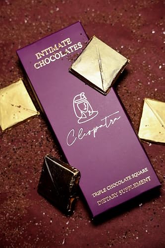 Cleopatra Chocolate For Uplifting Mood, Vitality, More Desire & Enjoyment Best Gift Set Ideal For Men & Women, 60g With 1 Handcuffs (Hathkadi) & 2 Dice|B0DC6QK43K