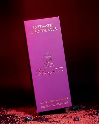 Cleopatra Chocolate For Couples Uplifting Mood, Vitality, More Desire & Enjoyment Best Gift Set Ideal For Men & Women, Vegetarian And Gluten-Free 60g (Pack of 1)|B0DJBQC3ZY
