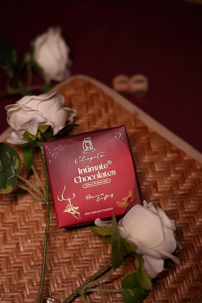 Dark Chocolate for Men & Women Couples Uplifting Mood Vitality More Desire & Enjoyment Milk Flavour Best Gift Set for Men's & Women's Couples (Pack Of 2, Fruit & Nut)