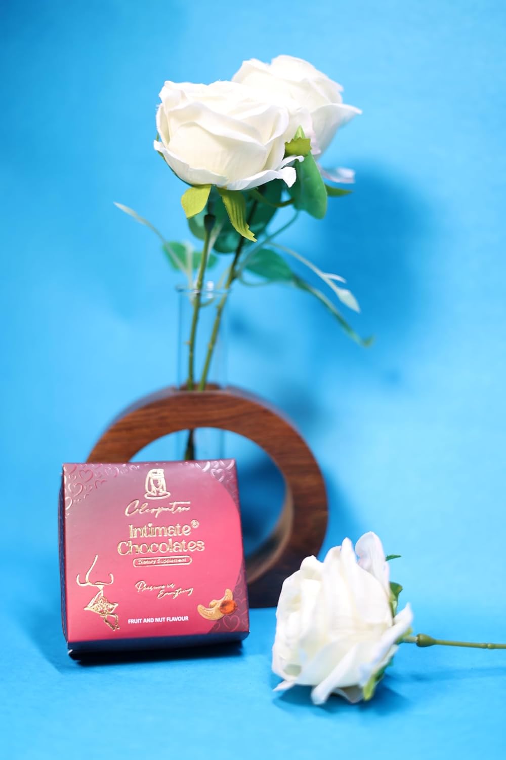 Cleopatra Dark Chocolates for Couples | Boost Mood, Vitality & Desire | Honeymoon, Gift for Girlfriend, Boyfriend, Men & Women | Milk, Fruit & Nut, Strawberry Combo Pack